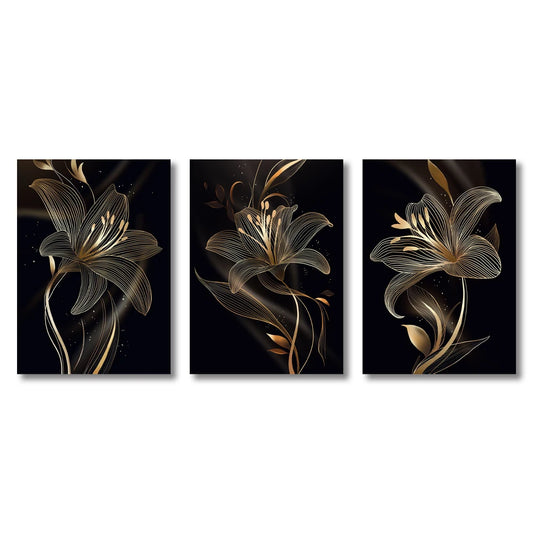 Radiant Golden Embraces