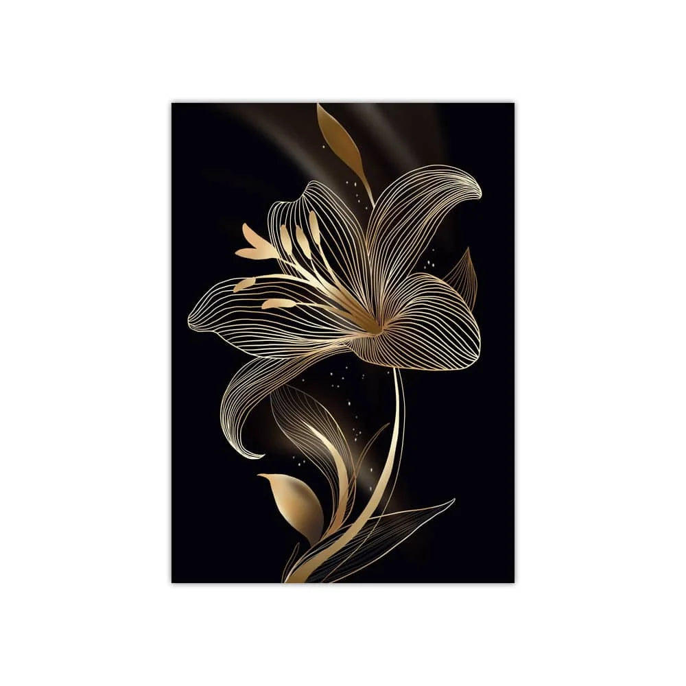 Radiant Golden Embraces