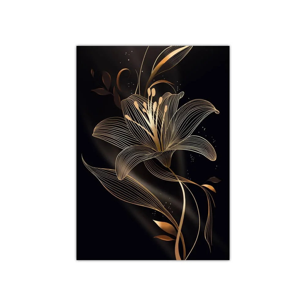 Radiant Golden Embraces
