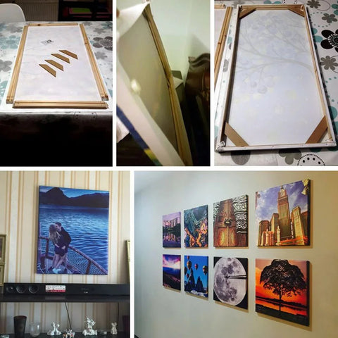 DIY Canvas Print Frame