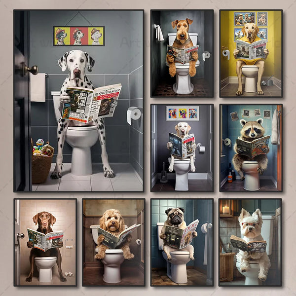 A fun collection of pictures showing cute animals.