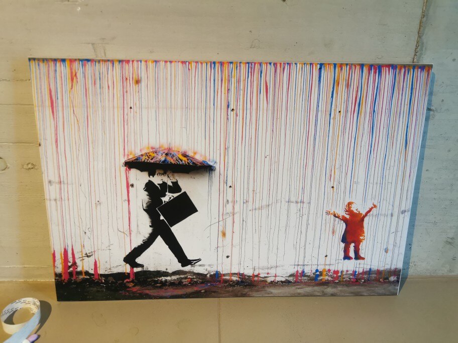 DIY Canvas Print Frame