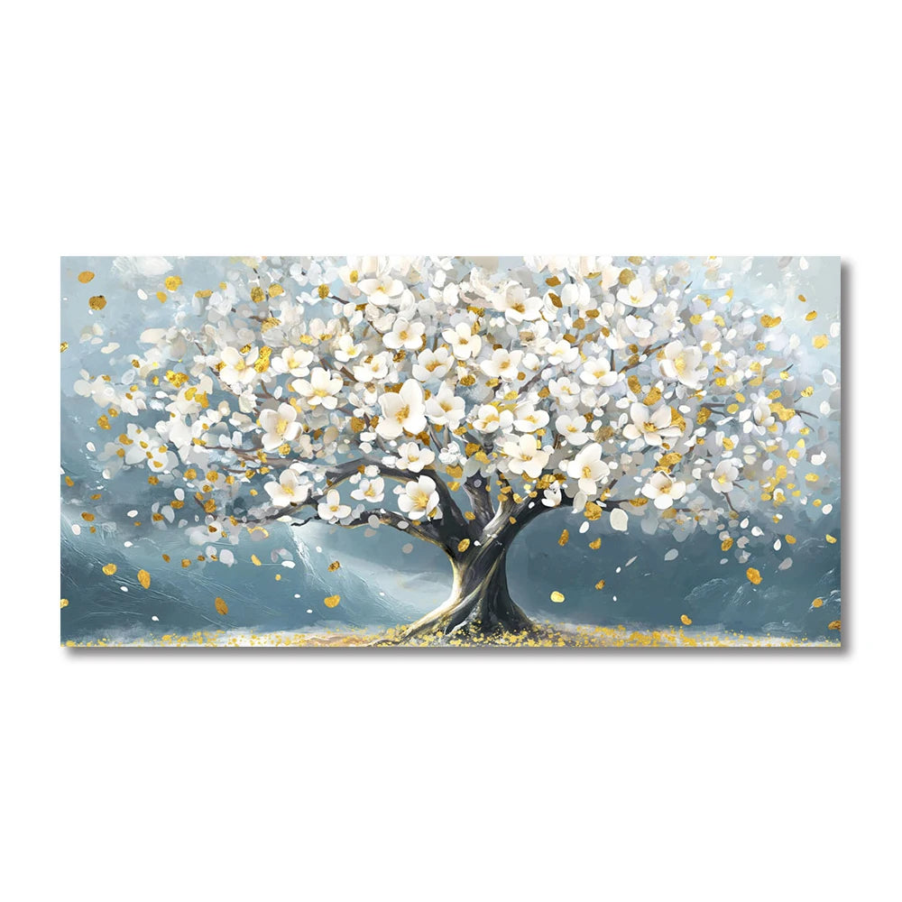 Transforms the archetypal tree into a canvas for exploring human emotions, natural cycles, and abstract beauty.