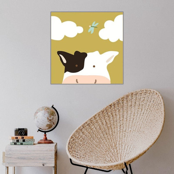 Cartoon Animal Babies Wall Art Canvas Print 9