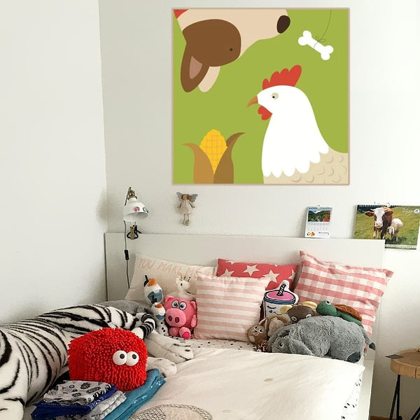 Marvelous Mammals Wall Art Canvas Print 6